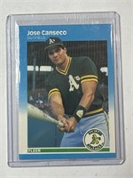 1987 Fleer Glossy #389 Jose Canseco!