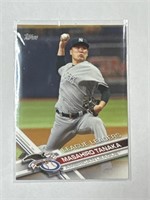 2017 Topps League Leaders #202 Masahiro Tanaka!