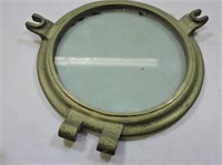 Heavy brass 11" port hole cover
