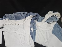 Shark blanket onsies. Set of 2. Size Large and