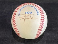 Ray Miller Orioles Signed Baseball