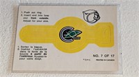 1973 74 OPC Hockey Ring California