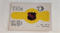 1973 74 OPC Hockey Ring NHL
