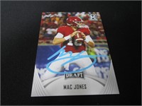 Mac Jones signed Sports Card w/Coa