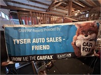 "carfax by Tyser Auto Sales"-Friend Banner