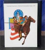 1975 US Mint Commemorative Stamp Set