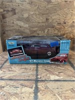 Die Cast Le '51 Mercury Coupe 1:18 Scale