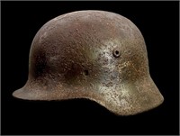 WWII German Luftwaffe Model 1940 helmet, relic