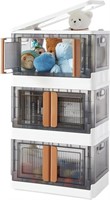 3 Pack Storage Bins with Lids