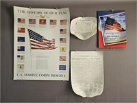 Vintage U.S. Flag History Poster & More!