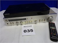 Technics Amplifier & Samsung Blu-Ray Player
