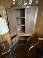 Antique Corner Cabinet