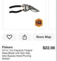 Fiskars 3/4 in. Cut Capacity Forged Steel Blade