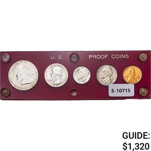 1951 US Proof Mint Set [5 Coins]