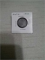 1940 Nazi 10 cent coin