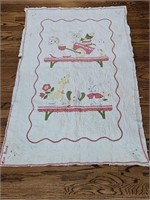 Vintage Hand Stiched Child's Quilt