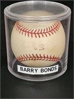Autographed w/ COA Barry Bonds Game Baseball