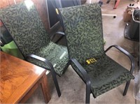 (2) Patio chairs