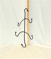 Wrought Iron 5 Hook Hanger