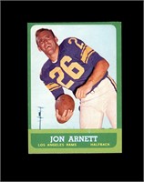 1963 Topps #40 Jon Arnett EX to EX-MT+