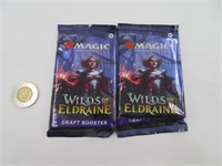 2 pack Magic The Gathering , Wilds of Eldraine