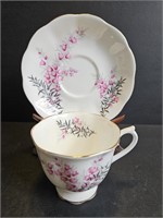 Royal Albert Pixie Pink teacup and saucer