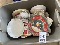 Various Plates & Dishware