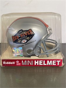 100th Red River Rivalry Mini Helmet