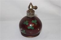 A Japanese Cloisonne Atomizer Parfume Bottle