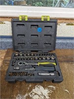 Socket Wrench tool set with carrying case (Shop