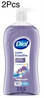 2Pcs Dial Body Wash, Lavender & Twilight Jasmine
