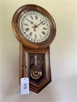 Vintage Regulator Wall Clock