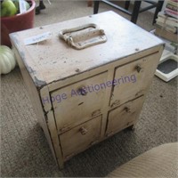 WOOD PULL OUT DRAWER CABINET -