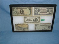 Collection of world currency