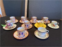 Mini teacup and saucers