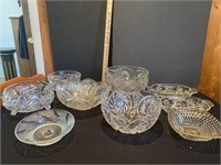 Crystal and glass lot