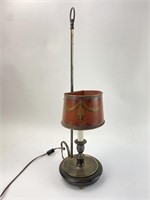 Vtg Single Light Boulette Type Table Lamp
