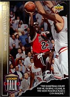 1993 Michael Jordan UD Locker Talk #LT1