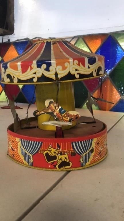 Old merry go round