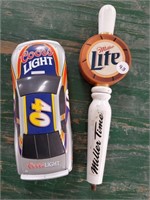 Beer Tap Handles, (2), Coors Light & Miller Lite