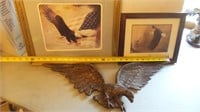 Eagle Pictures & Ceramic Eagle Décor
