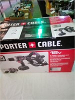 18 volt two tool combo kit by Porter Cable new