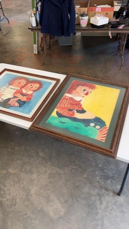 Raggedy Ann & Andy Paintings