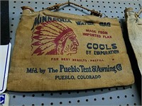 Minnequa water bag MFD. By the Pueblo Tent and