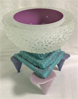 Molly Stone Art Glass Sculpture