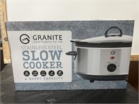 Granite Stainless Steel Slow Cooker