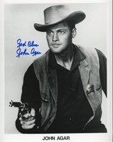 John Agar signed Fort Apache photo. GFA Authentica