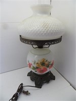 Lamp with cast base