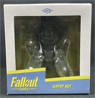 Fallout Sentry Bot Figure NIB, Loot Crate