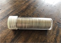 Roll of Roosevelt Dimes Dates 1964